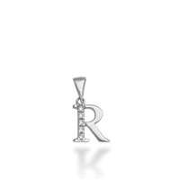 Anhänger Mikiko Dame in Weißgold Diamante 0.03 Ct MCHARMDIRO4 - MCHARMDIRO4